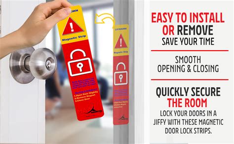 lockdown tsrip|magnetic stripe door lock.